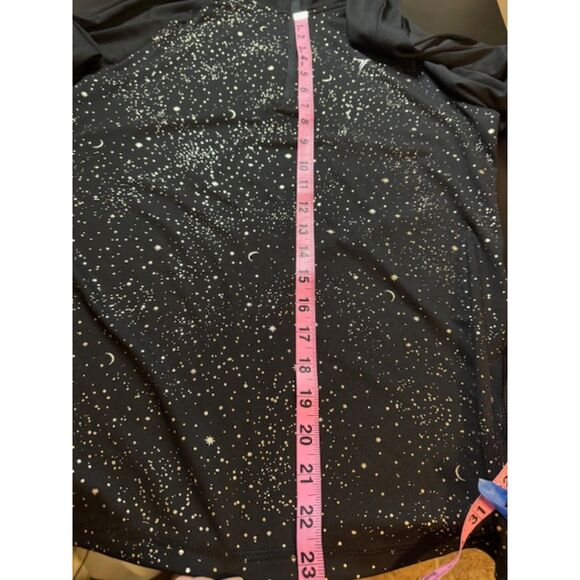 Womens Old Navy Active Wear Go Dry Black Quarter Zip Sweatshirt Size Large - Picture 8 of 10